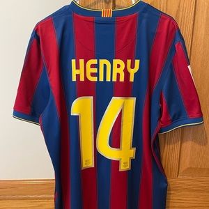 FC Barcelona Thierry Henry jersey